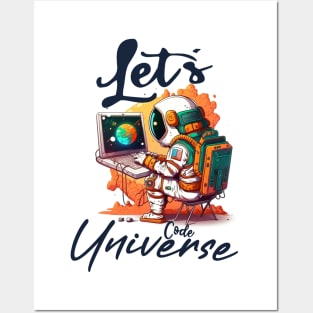 Coding Universe Posters and Art